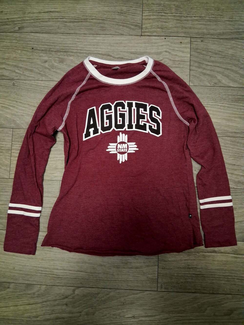 Pennant Sportswear New Mexico State NM State Aggies Maroon Long Sleeve Shirt Sma